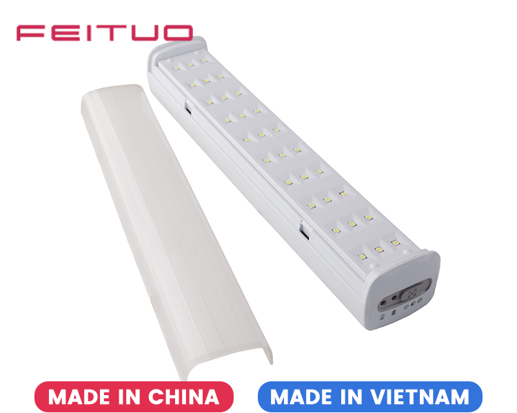 Lampe d'urgence 308 avec poignée pliable et montage mural