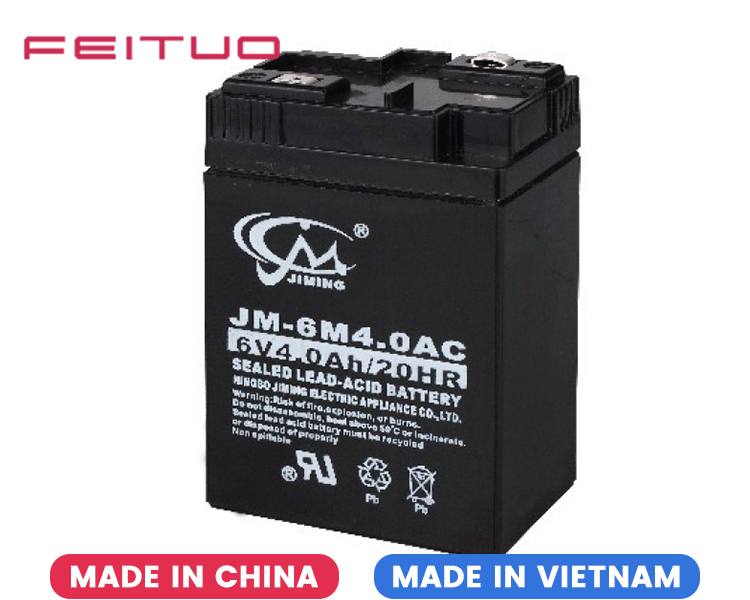 Batterie rechargeable au plomb 6V 4AH Batterie rechargeable au plomb 6V 4AH