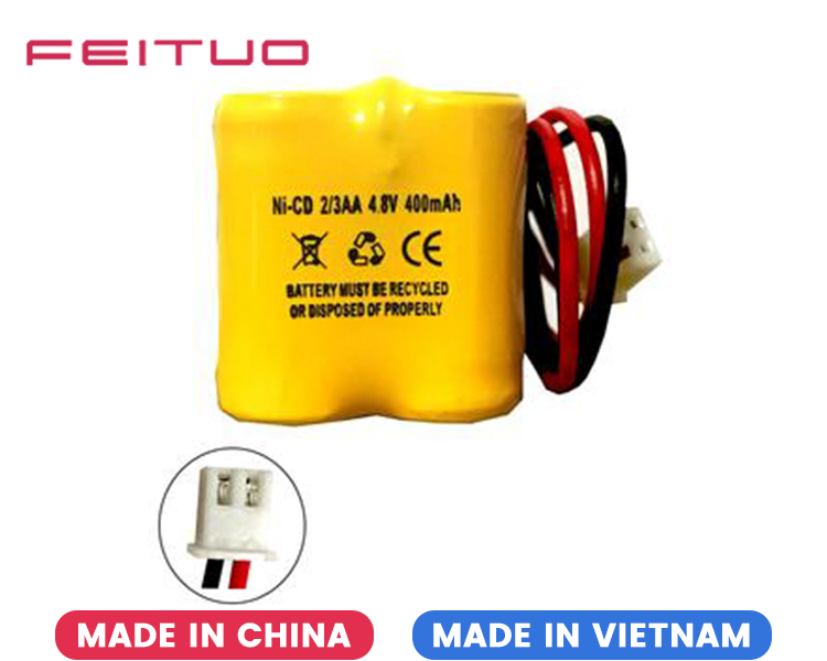 Batterie Ni-Cd 4,8 V 400 mAh