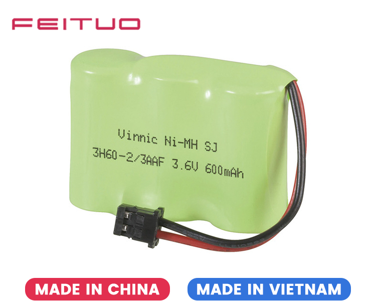 Batterie NiMH 3,6 V 600 mAh