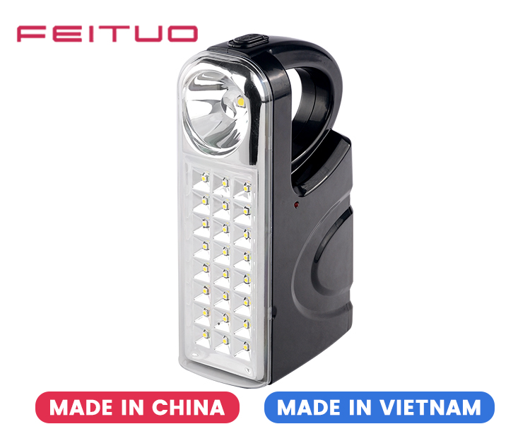 420S-25 1 (SMD5050) + 24 (SMD3528) Lampe de secours portable à LED