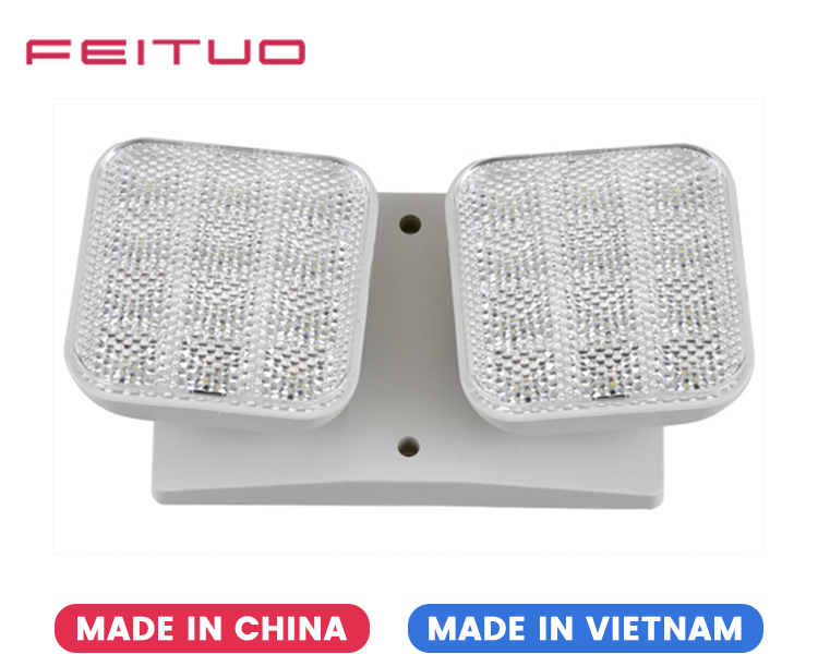 JLRH-2-2 * 1W LED Têtes de lampe à distance doubles d'intérieur