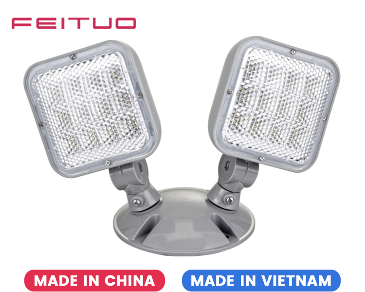 Têtes de lampe LED à double télécommande d'extérieur JLRHWP-2-2*1W LED