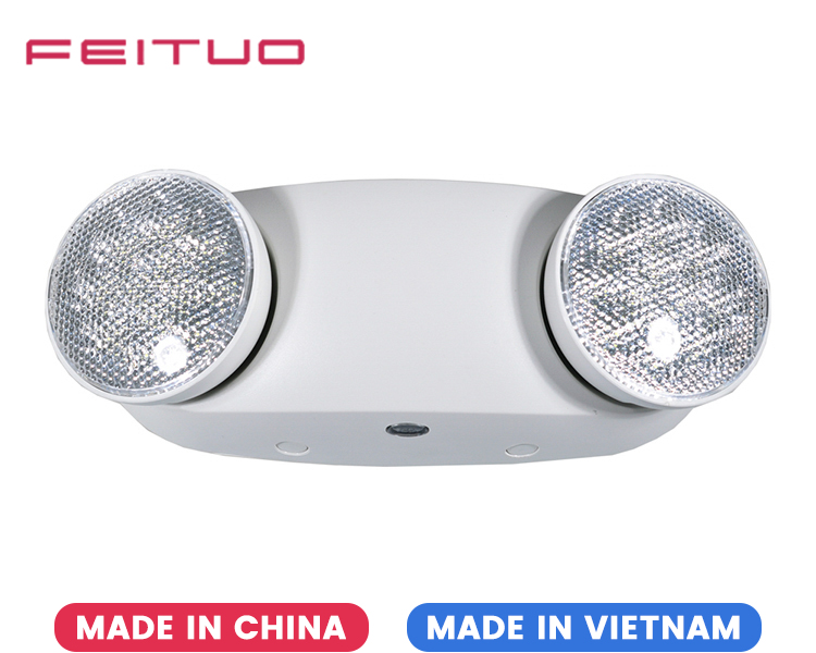 Éclairage de secours à LED à double tête approuvé JLEU5-UL